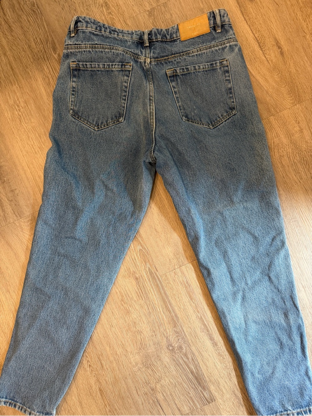 ZARA Trafaluc Women's Light Blue High-Rise Jeans